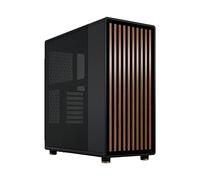 North - Mid tower - ATX - pas d'alimentation (ATX) - noir charbon - USB/Audio