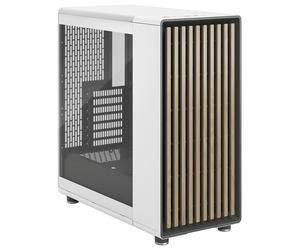 Fractal Design North Chalk TG Clear - Blanc