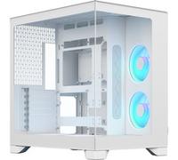 Boitier Moyen Tour E-ATX Fractal Design Pop 2 Vision RGB avec panneaux vitrés (Blanc)