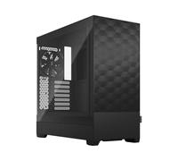 Fractal Design Pop Air Black - Boîtier PC Gaming ATX Mid Tower, Façade Mesh Hexagonale, Verre Trempé, 3 Ventilateurs Aspect 12 Inclus, Haute Ventilation