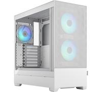 Fractal Design | Pop Air RGB | Fenêtre latérale | Blanc TG Teinte claire | ATX, mATX, Mini ITX | Alimentation incluse Non | ATX