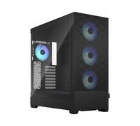 Fractal Design Pop XL Air RGB Black - Tempered Glass Clear Tint - Honeycomb Mesh