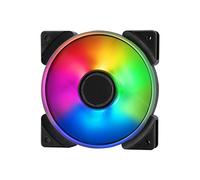 Fractal Design Prisma AL-12 - 120mm Computer Fan - PWM Control - Six addressable RGB LEDs - ARGB - Optimized for Silent Computing and High Airflow - LLS Bearings - TripWire Technology - RGB (1-pack)