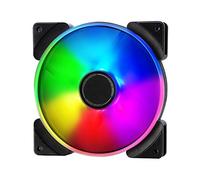 Fractal Design Prisma AL-14 - 140mm Silent computer Fan - Six addressable RGB LEDs - ARGB - Optimized for Silent Computing and High Airflow - LLS Bearings - TripWire Technology - RGB (3-pack)