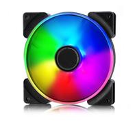 Fractal Design Prisma AL-14 /PWM Boitier PC Ventilateur 14 cm Noir, Blanc