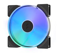 Fractal Design Prisma AL-18 - PWM 180 mm Addressable RGB LED LLS Bearing Computer Case Fan (2-Pack)