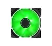 Fractal Design Prisma SL-12 - 120mm Silent Fan d'ordinateur - Six LED Vertes aux Couleurs éclatantes - Optimisé pour Un débit d'air élevé - LLS-Roulements - TripWire Technology - Vert (Single)