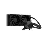 Fractal Design Radius 240, Black - Refroidisseur liquide AIO | Refroidisseur AIO pour processeur avec ventilateurs Dynamic 3 et performances de refroidissement élevées.