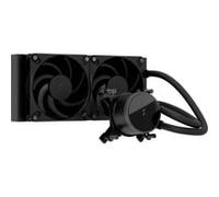 Fractal Design Radius 240, Black - Refroidisseur liquide AIO | Refroidisseur AIO pour processeur avec ventilateurs Dynamic 3 et performances de refroidissement élevées.