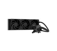 Fractal Design Radius 360, Black - Refroidisseur liquide AIO | Refroidisseur AIO pour processeur avec ventilateurs Dynamic 3 et performances de refroidissement élevées.