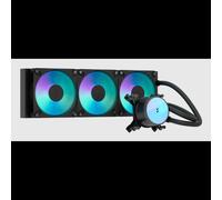 Fractal Design Radius 360 RGB Black AIO 120mm 3x12cm ventilateurs palier céramique 2.1mmH2O noir