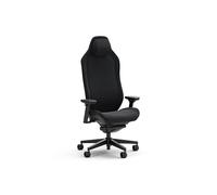 Fractal Design Refine Alcantara Dark Gaming Chair - Ergonomic Office Desk Chair Functionality with 4D Adjustable Armrests, High-Back Support, Lumbar Cushion, and Premium Fabric