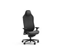 Fractal Design Refine Fabric Dark Gaming Chair - Ergonomic Office Desk Chair Functionality with 4D Adjustable Armrests, High-Back Support, Lumbar Cushion, and Premium Fabric