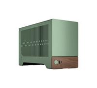 Fractal Design Boîtier mini-ITX Terra Jade – Panneau avant noyer, Riser PCIe 4.0, USB-C