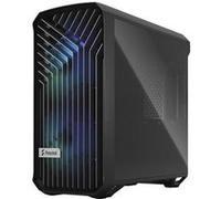 Fractal Design Torrent Compact RGB TG Light Tint - Boîtier compact - ATX étendu - pas d'alimentation (ATX) - noir - USB/Audio G