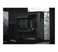 Fractal Design Torrent Compact Solid - Boîtier compact - ATX étendu - pas d'alimentation (ATX) - noir - USB/Audio G