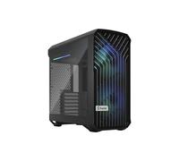 Fractal Design Torrent Compact Tower Noir, ATX/EATX/mATX/Mini-ITX, 1x3.5", 3x2.5", Vent. 2x180mm avant, USB 3.2 Gen 1/Gen 2, Verre trempé