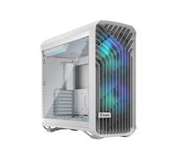Fractal Design Torrent - Tour - ATX étendu - panneau latéral fenêtré (verre trempé) - pas d'alimentation (ATX) - blanc - USB/Audio