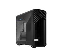 Fractal Design Torrent Tower Noir - Boîtier PC ATX / EATX / ITX / mATX / SSI CEB, 2x180mm avant, 3x140mm bas, verre trempé, USB 3.2 Gen 1/Gen 2