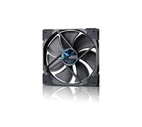 Fractal Design Venturi HP-14 Noir - PWM - Fan d'ordinateur - Optimisé pour Un débit d'air élevé - LLS-Roulements - Jambes de Forme aérodynamique - 12v - 140 mm - Noir (Single)