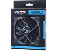 Fractal Design Venturi HF-14 Noir - Fan d'ordinateur - Optimisé pour un débit d'air élevé - LLS-Roulements - Jambes de forme aérodynamique - 12v - 140 mm - Noir (Single)