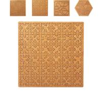 Fractal Tray Puzzles, Hard Difficult Wooden Jigsaw Puzzles for Adults, Mind-Bending Brain Teaser, Portable Impossible Reverse Thinking Challenging No Image Puzzle (#C,#1PCS)