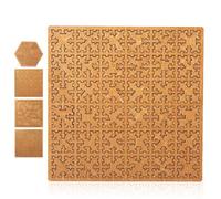 Fractal Tray Puzzles, Hard Irregular Wooden 3D Jigsaw, Reverse Thinking Challenge, Unique Irregular-Shaped Puzzle, for Brain Training Games (Style A)