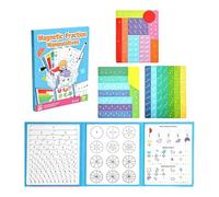 Fraction Manipulatives - Bois Magnétique | Jeux De Calcul Éducatifs