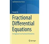 Fractional Differential Equations - Bangti Jin - Springer Nature Switzerland AG - Livre en Anglais - Paperback Bangti JinBangti Jin (Auteur)