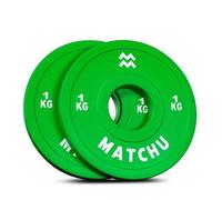 Fractional Weight Plate 1,0 Kg Vert