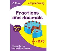 Collectif – Fractions et décimales 7-9 ans – Idéal pour l'apprentissage à la maison