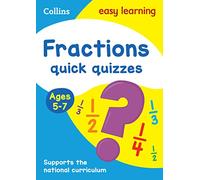 Fractions Quick Quizzes: Ages 5-7