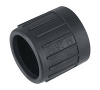 Fränkische Fränkische Embout en plastique noir, résistant aux UV E-Ku-E 50 noir UV Quantité:1