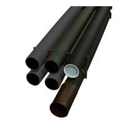 Fränkische Fränkische Gaine de protection de câble Kabuflex S753m-St noire Quantité:3
