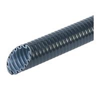 Fränkische Rohrwerke 25410032 FFKuS-ES-F-UV32 SW Gaine annelée Noir 24.1 mm 25 m