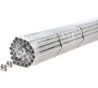 Fränkische Rohrwerke Tube rigide 2 m gris 1 pc(s)