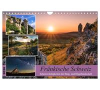 Fränkische Schweiz - Sehenswürdigkeiten der Berg- und Hügellandschaft (Wandkalender 2026 DIN A4 quer), CALVENDO Monatskalender: Felsformationen der Fränkischen Alb