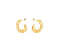 Fräulein Wunder Boucles d'oreilles 'Ohrstecker Anais Edelstahl Gold' or, Taille 2x3 cm