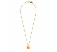 Fräulein Wunder Chaîne 'Acetat Alice Gold' orange, Taille 45 cm