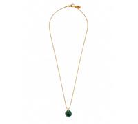 Fräulein Wunder Chaîne 'Acetat Alice Gold' vert foncé, Taille 45 cm