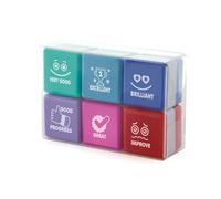 Fraga Import, S.L. Lot de 6 tampons de motivation pour enfant anglais