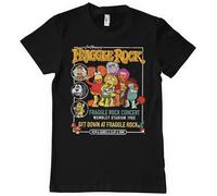 Fraggle Rock Officiellement sous Licence Concert T-Shirt pour Hommes (Noir), Large
