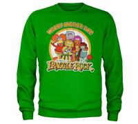 Fraggle Rock Officiellement sous Licence Worry Another Day Sweat-Shirt (Vert), Small