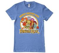 Fraggle Rock Officiellement sous Licence Worry Another Day T-Shirt pour Hommes (Bleu-Heather), X-Large
