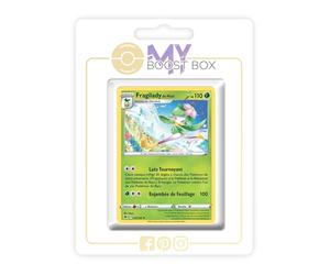 Fragilady de Hisui 016/189 Holo ou Reverse (aléatoire) - Myboost X Epée et Bouclier 10 Astres Radieux - Coffret de 10 Cartes Pokémon Françaises