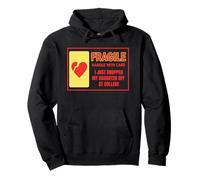 Fragile Handle with Care Drop Daughter at College Sweat à Capuche