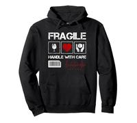 Fragile Handle with Care Graphic Cool Designs, Love Care Sweat à Capuche