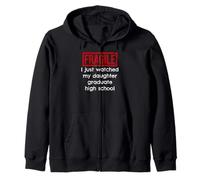 Fragile, Je Viens de Voir ma Fille Terminer Ses études Secondaires Sweat à Capuche