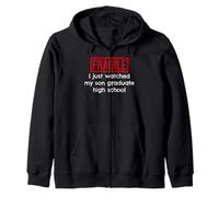 Fragile, Je Viens de Voir Mon Fils Terminer Ses études Secondaires Sweat à Capuche