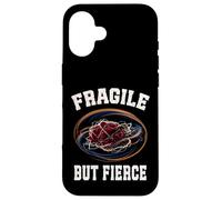 Fragile mais FERCE Empowerment Strong Personne Emotions Tough Coque pour iPhone 16